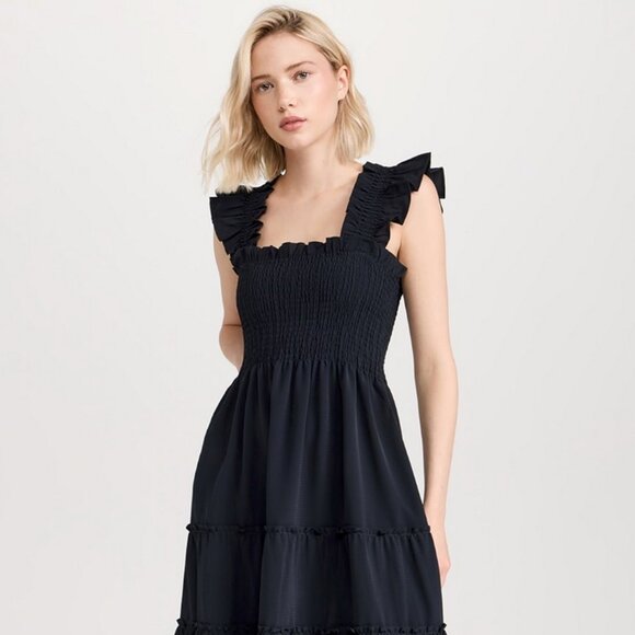 Hill House Home Dresses & Skirts - Hill House Home - The Ellie Crepe Nap Dress, Black Size Small